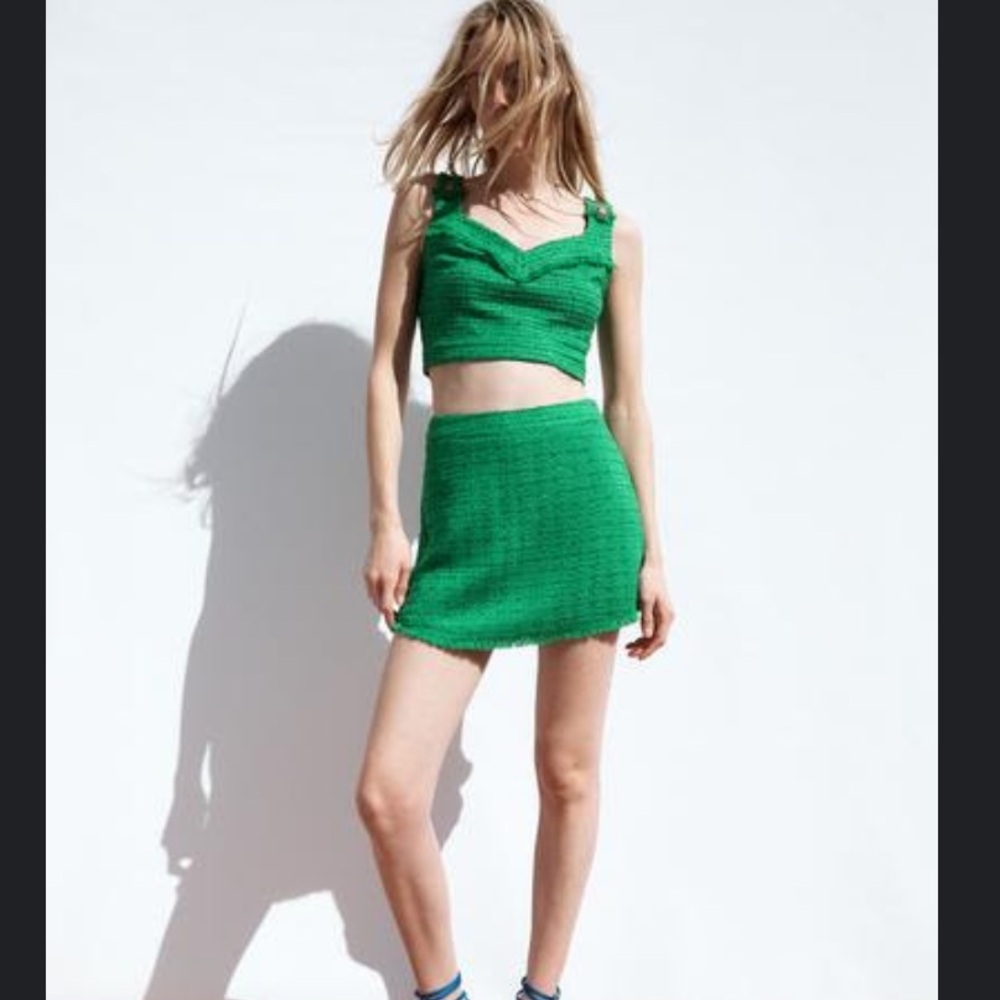 Zara Green Co Ord Set